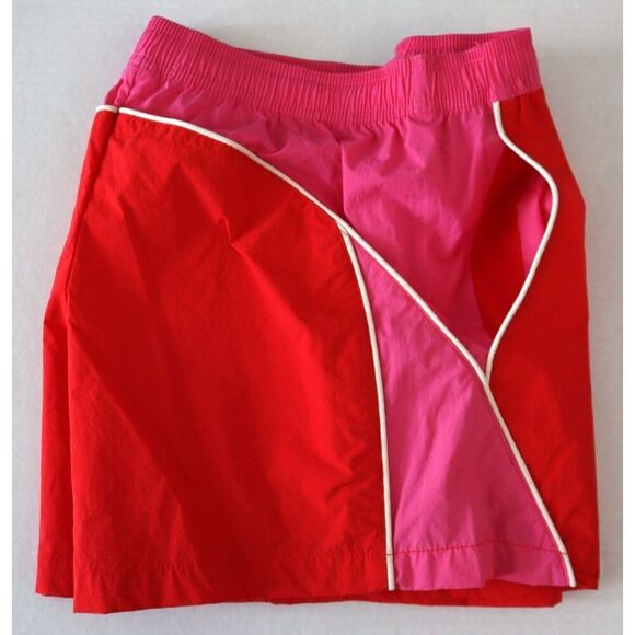 BDG x Urban Outfitters Women's Sz S Red/Pink Retro Y2K Hi-Rise Track Shorts - Picture 8 of 8